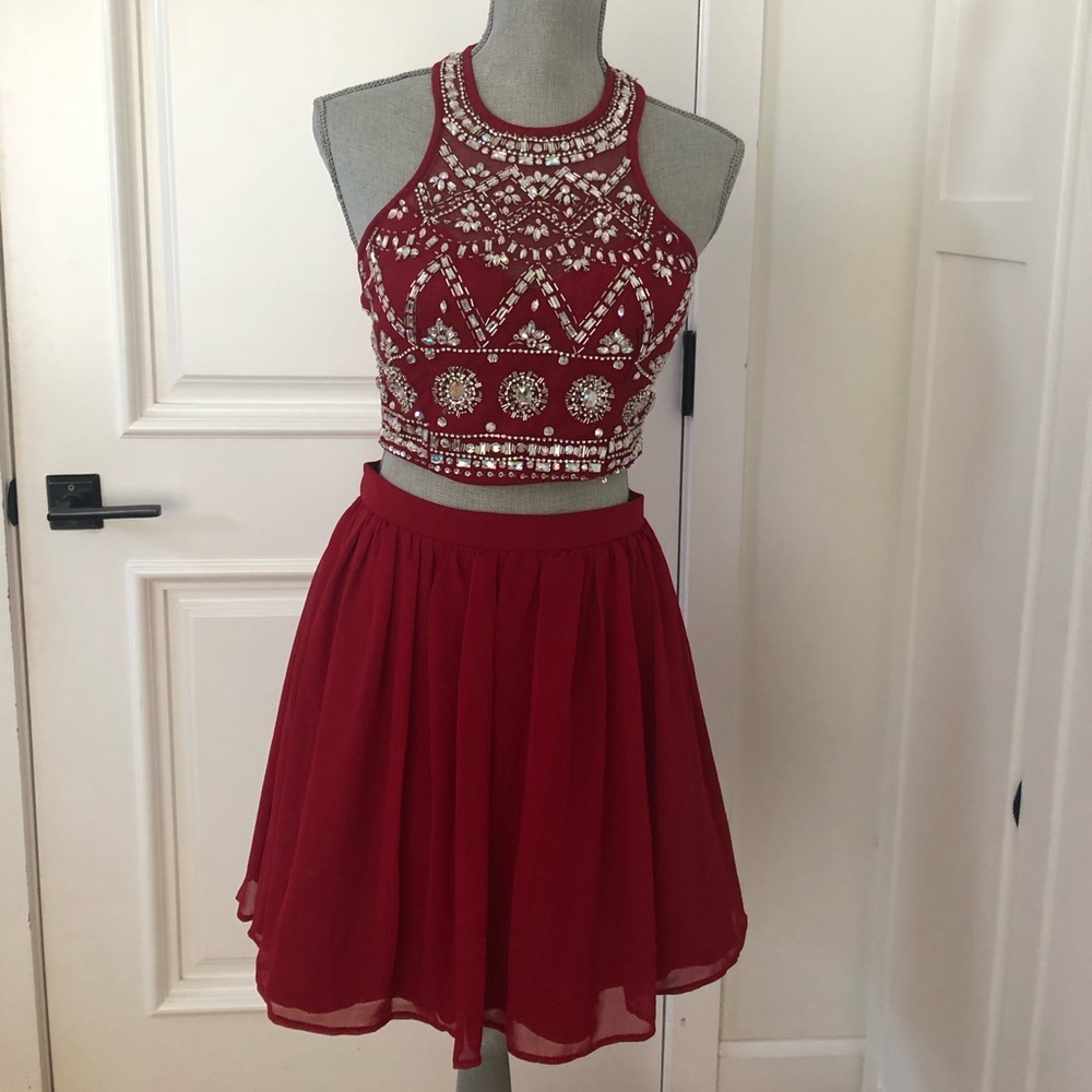 B Darlin two pieces dress